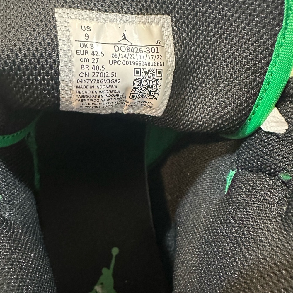 Nike Jordan 1 mid green